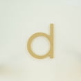 thumbnail image 3 of Package of 1, 18 Inch X 1/2" Thickness MDF Letter d in The Century Gothic Font, Thick, Lower Case for Art & Craft Project, Made in USA, 3 of 3
