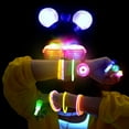thumbnail image 4 of Mocoosy 103PCS Glow in the Dark Party Supplies Light Up Toys Dance Party Favors for Kids, Carnival Neon Toys Bulk Party Pack With Glow Sticks, Glasses, LED Bracelets, Finger Lights, Ring, Headbands, 4 of 8