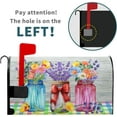 thumbnail image 2 of Spring Floral Mailbox Covers Magnetic Colorful Flowers Leaf Mailbox Cover Standard Size 18 X 21 Inch Spring/Summer Holiday Welcome Mailbox Wrap Post Letter Box Cover Decorative for Home Outdoor Garden, 2 of 6