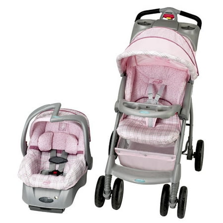 Evenflo Eflo Travel System, Pink Cud Bear