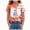 H645-Orange, variant on TOWED22 Toddler Girl Halloween Shirt Spooky T-Shirt Kids Pumpkin Ghost Short Sleeve Tee Top,Black,7-8 Y