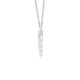 thumbnail image 2 of Angara Collier en Diamant Naturel - Collier Cercle en Diamants Emboîtables en Platine pour Femmes, 2 of 8