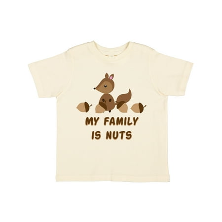 

Inktastic My Family is Nuts Gift Toddler Boy or Toddler Girl T-Shirt