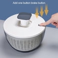 thumbnail image 4 of Vegetable Dehydrator One-Handed Pump Fruit Spinner Dryer with Bowl Drying Food Grade, 4 of 5