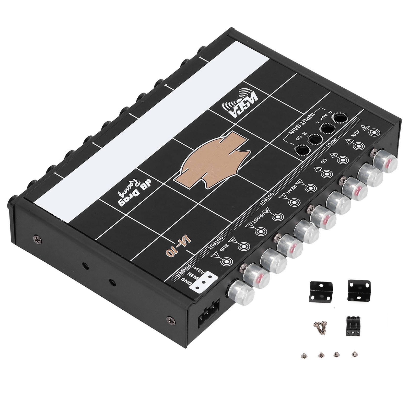 Buy Zaqw 7Band Graphic Equalizer Car Stereo Audio EQ Subwoofer Control