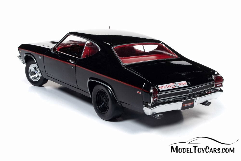 1969 Chevy Chevelle SS 396 Hardtop, Tuxedo Black - Auto