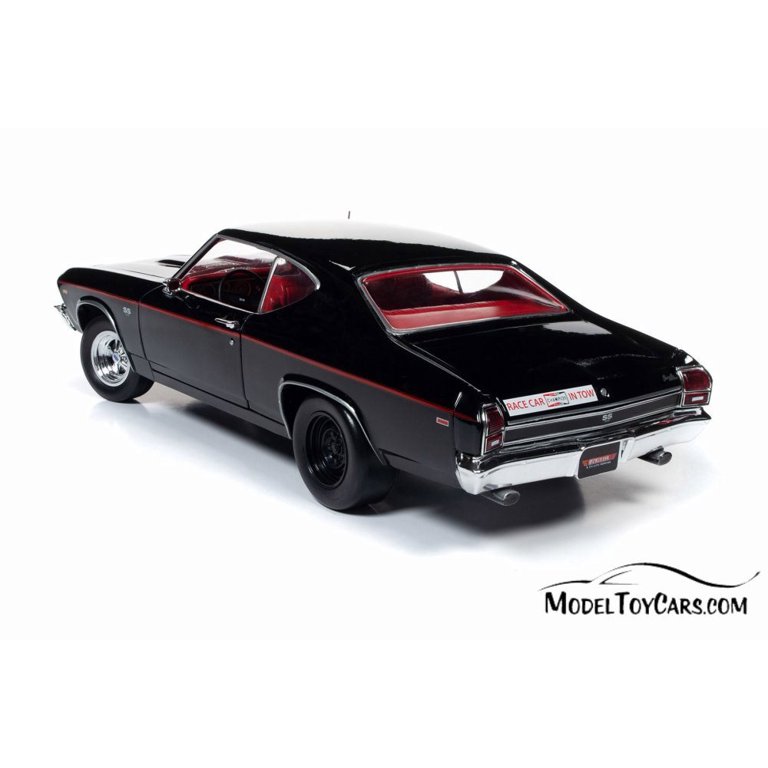 ミニカー 1969 CHEVROLTE CHEVELLE SS 1/18 BIGTIME FUN 1969 CHEVY CHEVELLE SS YELLOW- JADA BIG-TIME MUSCLE - 1