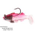 thumbnail image 4 of Cebo de plomo para peces, cebo falso, cebo blando, equipo de pesca, 15 g, 7,5 cm/8,6 g, 5,5 cm, 4 of 6