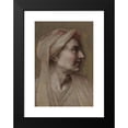 thumbnail image 2 of French School 11x14 Black Modern Framed Museum Art Print Titled - Head of an Old Woman (circa 1600), 2 of 5