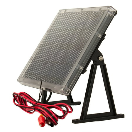 Solar Electric Panels - 12-Volt Solar Panel Charger for 12V 5Ah Electric Trailer Breakaway Kit Battery