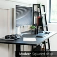 thumbnail image 3 of VIVO Electric 71” x 30” Square Corner Desk, Black Table Top, Black Frame, 3 of 8