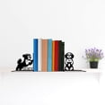 thumbnail image 3 of Handmadetneonsign Custom Shih Tzu Metal Bookends, Dog Pet Name Bookend, Modern Bookends For Shelves 69571, 3 of 5