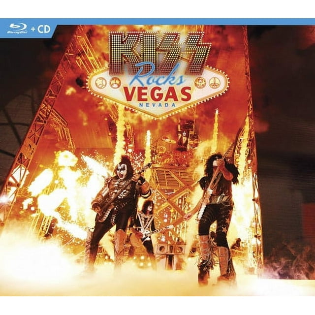 UNI DIST CORP MUSIC KISS-KISS ROCKS VEGAS (BLU-RAY/CD COMBO/2015/HARD ROCK HOTEL) BR335379