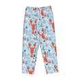 thumbnail image 4 of Balery Lobsters print Women's Pajama Pants,Ultra Lightweight Pjs,Lounge Pant-Small, 4 of 9