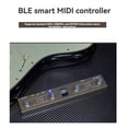 thumbnail image 2 of Controlador MIDI Inalámbrico Pro Teclado con Cambiador de Página Pedal Soporte Interfaz de Host MIDI Función de Control Negro, 2 of 10