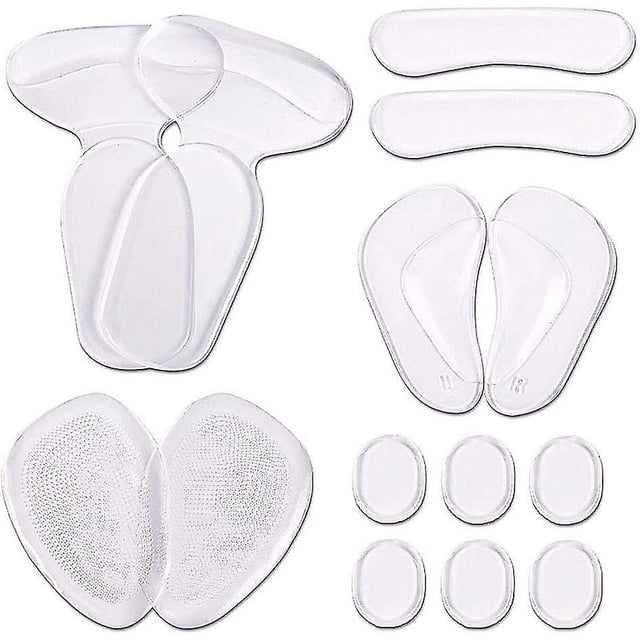 Heel Pads For Shoes That Are Too Big, High Heel Insoles, High Heel Pads, Heel Grip Inserts, Foot Care Set, Anti-slip Shoe Cushions