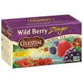 thumbnail image 4 of 2X - Celestial Seasonings Wild Berry Zinger Herbal Tea, Caffeine Free, 20 Tea Bags Box, 4 of 4
