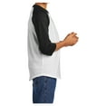 thumbnail image 4 of Yellow Rooster Youth Colorblock Raglan Jersey White/ Black S, 4 of 7