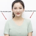 thumbnail image 6 of CHENjy Supple Non Slip Ease Shoulder Pads for Women Reusable Bra Strap Cushions to Shape Long Sleeve Fashions 3.54*5.9 in, 6 of 7