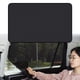 thumbnail image 1 of Parasol para Coche Malla Magnética para Ventana Protección Solar Aislamiento Térmico Tela para Parasol Parasol Parasol para Coche [hilo Carbono 5D Mejorado] (fila Trasera Cuadrada), 1 of 9
