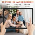 thumbnail image 5 of 10Inch Android 14 Tablet,4G Cellular Tablet,128GB ROM 14GB RAM,Octa-Core,5G WiFi,4G LTE,13MP+8MP Dual Camera,GPS,1TB Expand,1920*1200 FHD IPS Display,8000mAh,Bluetooth,Android Tablet with Keyboard, 5 of 10
