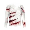thumbnail image 5 of Raeneomay Long Sleeve Shirts for Men Halloween Men's Printed Long Sleeved Top Long Sleeved Round Neck Top, 5 of 5