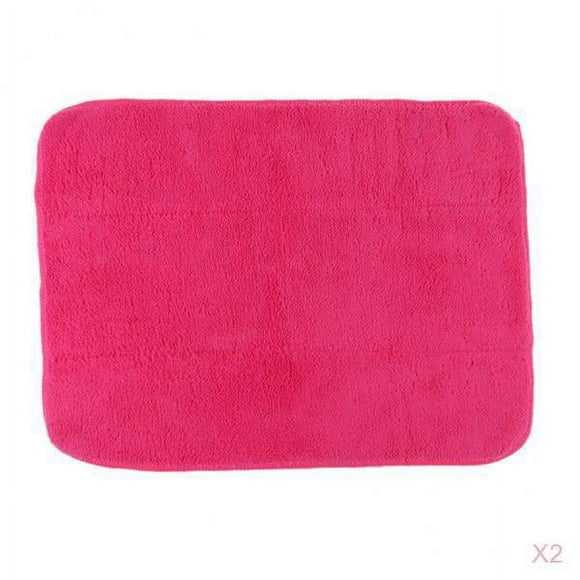LOVIVER Ice Figure Skate Cover Wiper Care Cleaning Cloth Quick Drying Cleaner Towel Pink