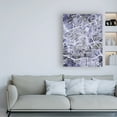 thumbnail image 3 of Trademark Fine Art 'Rotterdam Netherlands City Map Blue' Canvas Art by Michael Tompsett, 3 of 3