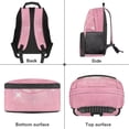 thumbnail image 6 of Pzuqiu Pink Sparkle Axolotl 17-Inch Kids Backpack for Ages 6-18 K-12 Students Breathable Schoolbags Large Capacity Elementary School Backpacks for Back to School Daily Travel, 6 of 7