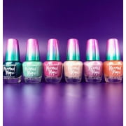 (2 pack) L.A. COLORS Mermaid Magic Nail Polish, Charms, 0.44 fl oz
