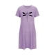 thumbnail image 5 of Camisón corto de mujer, vestido de largo medio con estampado de moda, camisón corto extragrande de mujer, camisón de manga corta con estampado de pecho a la moda, camisón de mujer, 5 of 5