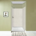 thumbnail image 5 of Transolid Ewk363672 Expressions 36" W X 36" D X 72" H Three Panel Shower Wall Kit - Bianca, 5 of 7