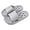 A-grey, variant on Mens Shower Shoes With Holes Dry Quickly Bath Slippers Womens Non Slip Indoor Home Bedroom Pool Spa Guest College Dorm