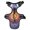 Tie-Dye, variant on Pet Vest For Walking With Handle Adjustable Reflective Dog Cat Harness Tie-dye Pattern