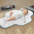thumbnail image 2 of SafeFit® XtraGuard™ XL Antimicrobial Baby Changing Pad Kit, Includes Wipes Dispenser, Gray, 2 of 10