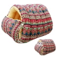 thumbnail image 2 of Qyaukm Winter Warm Cat Bed, Removable Washable Covered Enclosed Cat House with Anti-Slip Base, Cozy Igloo Style Pet Bed for Indoor Cats and Small Dogs, 2 of 9