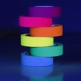thumbnail image 3 of Cotton Tapes Neon Tape Warning Neon Tape UV Tape Stage Props Wedding Home, 3 of 8