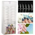 thumbnail image 1 of Artificial Nail Tips Nail Extension Tips, Tips False Nail 500Pcs False Nail Tips Full Cover Manicure Artificial  Nail Tips Nail Art Accessory for Nail Salons and Home DIY Nail, 1 of 8