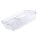 thumbnail image 5 of BRIGHTFUFU 1 juego de 4 cajas de almacenamiento de escritorio transparentes de PET para joyas (transparentes), 5 of 7