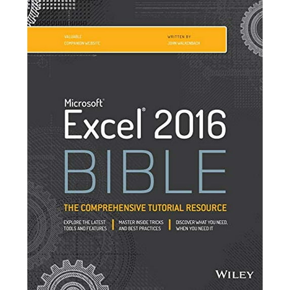 Pre-Owned Excel 2016 Bible (Paperback) 1119067510 9781119067511
