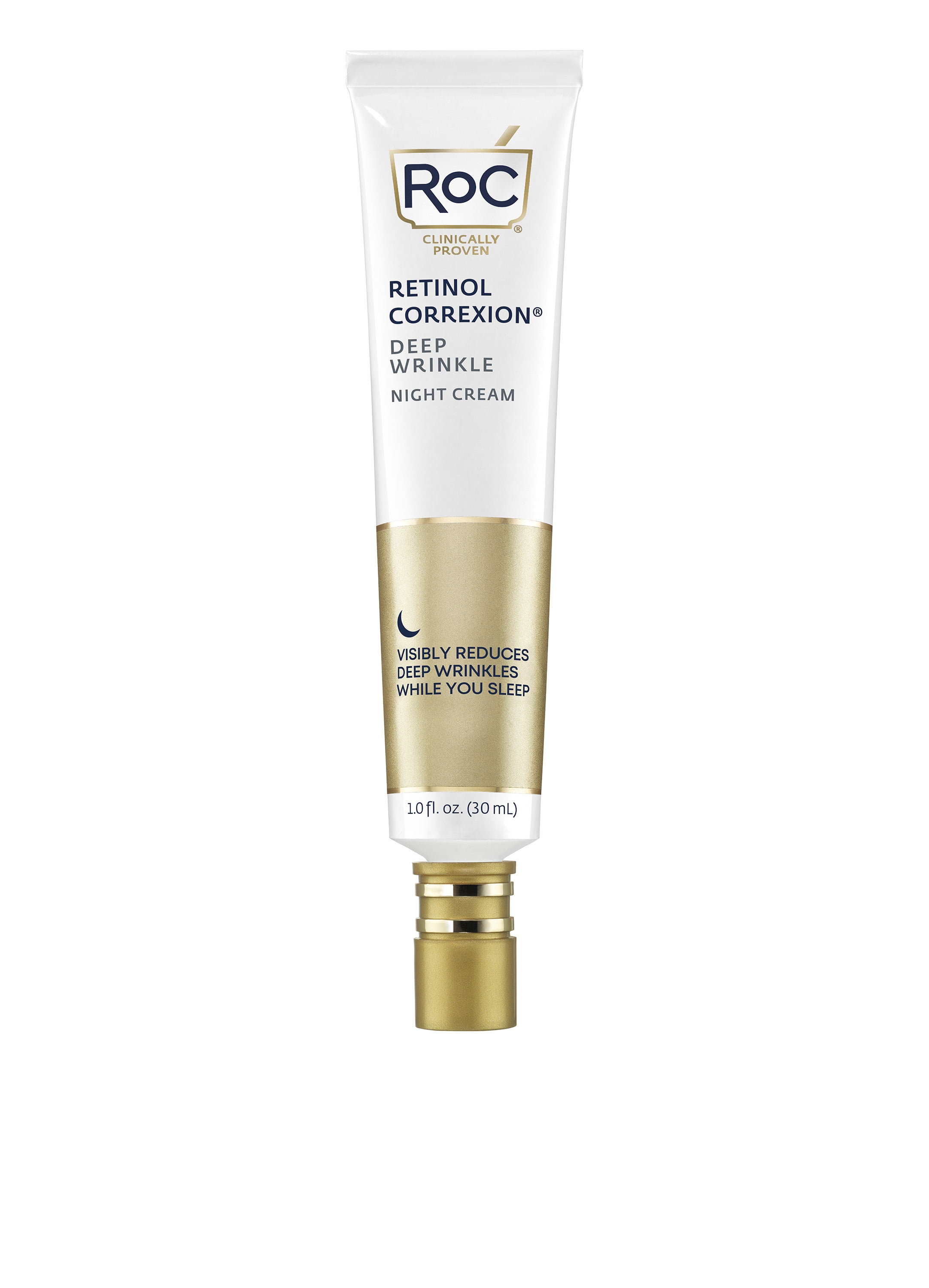roc retinol correxion deep wrinkle night cream before and after)