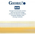 thumbnail image 5 of Giorgio G23 Handmade All Fine Tooth Pocket Comb for Men, Hair Comb Straightener for Everyday Grooming Styling Hair, Mustache and Beard for Men Women and Kids, Saw Cut and Hand Polished, 5 of 10