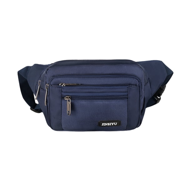 Sonducket Riñonera elegante Mucho espacio de almacenamiento para actividades al aire libre Riñoneras Riñonera Riñonera Bolsas de mensajero y de hombro azul