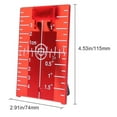 thumbnail image 3 of 1Pc Lase Target Card Plate Horizontal & Vertical Laser Rectangle Target Plate With Stand For Green/Red Lase Level All Line Lase, 3 of 7