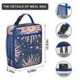 thumbnail image 3 of Gothic Constellation Lunch Box - Starry Night Design with Zipper Closure & Adjustable Strap, Insulated Reusable Leakproof Cooler Bag for School, 3 of 6