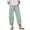 B213 Light Blue pants for women plus size clearance under $5, variant on Women Pants Under $5! Xqxayjr Women's Capri Pants Casual Summer Cotton Linen High Waisted Plus Size Cropped Pants Lounge Pants Trousers