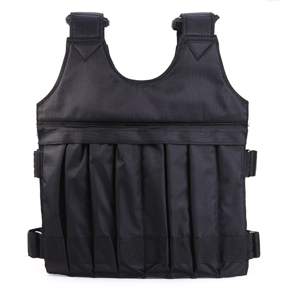 Details about   20KG Weighted Vest Adjustable Fitness Weight Training Exercise Sports Waistcoat 