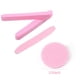 thumbnail image 2 of Esponja facial comprimida, 12 unidades, esponja exfoliante profesional para desmaquillaje, para limpieza facial, para mujeres, color rosa, 2 of 6