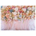 thumbnail image 2 of Zeus 3D Flower Wedding Scene Photographic Backdrops Photo Studio Background Decor, 2 of 7