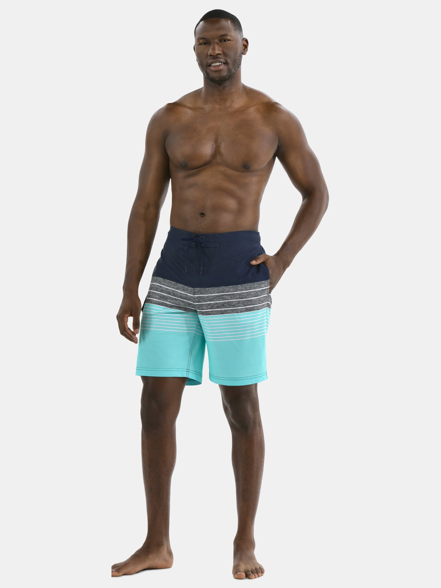George Men's & Big Men's Cargo E-Board Stretch Trunks 9" Inseam, Sizes S-5XL
